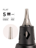 Phi Black Cartridge 0.35 5F, 7mm taper - 10pcs